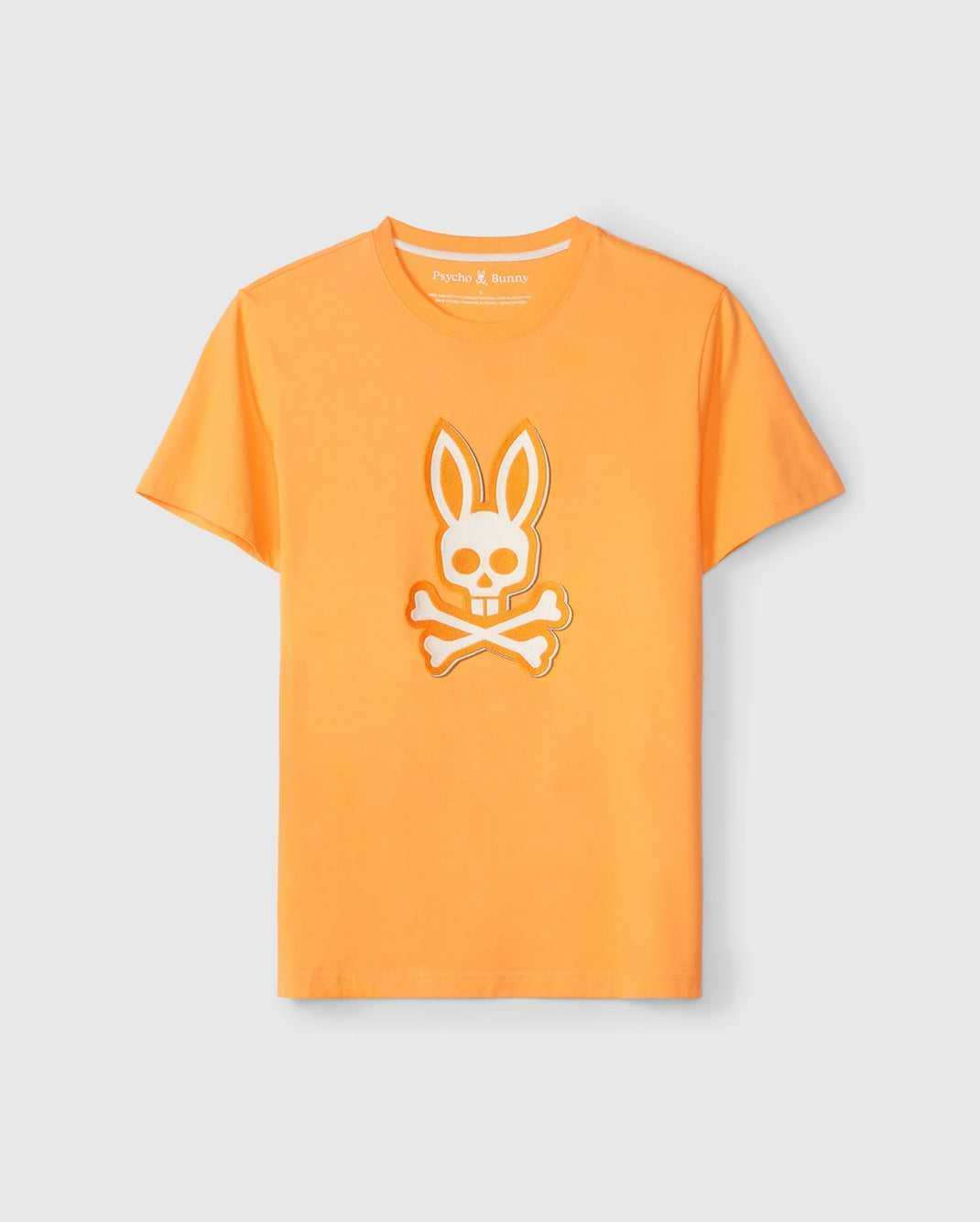 T Shirt Graphique Psycho Bunny Kayden Graphic Tee Rose Homme | EOK-34082175